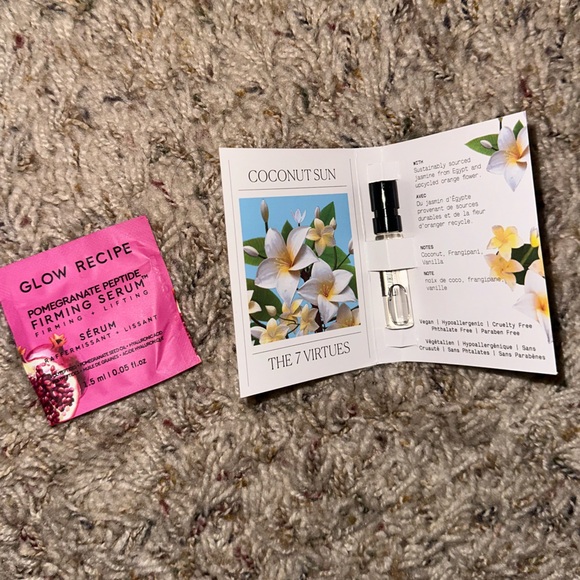 The 7 virtues coconut 🥥 sun sample and glow recipe mini bundle - Picture 1 of 3